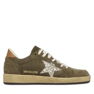 Sneakersy damskie - Sneakersy GOLDEN GOOSE GWF00117.F006142.35893 Zielony - miniaturka - grafika 1