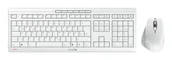 Zestawy myszka + klawiatura - CHERRY JD-8550DE-0 klawiatura Dołączona myszka Dom/Biuro RF Wireless QWERTZ Niemiecki Biały - miniaturka - grafika 1