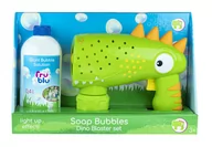 Bańki mydlane - Fru Blu Blaster Dino + Płyn 0,4L Tm Toys - miniaturka - grafika 1