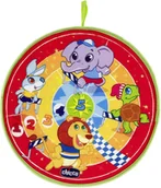 Gry planszowe - Chicco Wesołe rzutki + 3 piłeczki - miniaturka - grafika 1