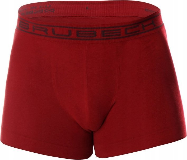 Brubeck BX10050A Bokserki męskie COMFORT COTTON ciemnoczerwony L
