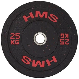 HMS HTBR25 RED TALERZ OLIMPIJSKI BUMPER 25 KG 1AB-17-61-029 - Pozostały sprzęt siłowy - miniaturka - grafika 1