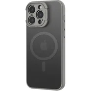 Etui ROCK Guard MagSafe Stand do Apple iPhone 15 Pro Max Czarno-przezroczysty