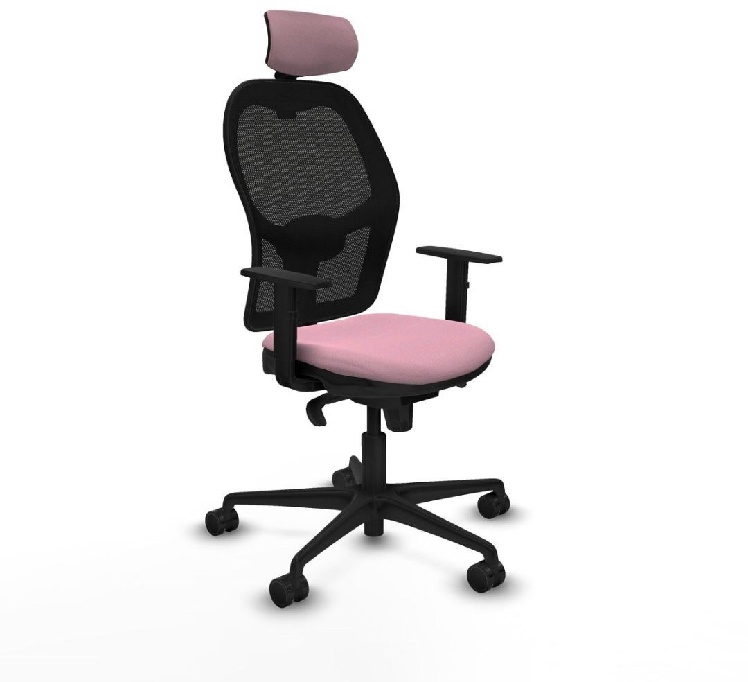 Krzesło Biurowe z Zagłówkiem Jorquera Piqueras y Crespo 1D036N2 Różowy