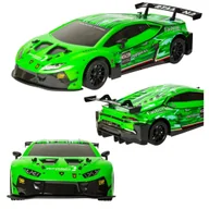 Zabawki zdalnie sterowane - Zdalnie sterowany RC Lamborghini Huracan GT3 1:24 zielony - miniaturka - grafika 1