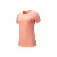 Koszulki i topy damskie - Koszulka New Balance W (kolor Różowy) - miniaturka - grafika 1