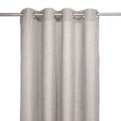 Zasłony - Zasłona Valencia 140 x 260 cm jasnoszara - miniaturka - grafika 1