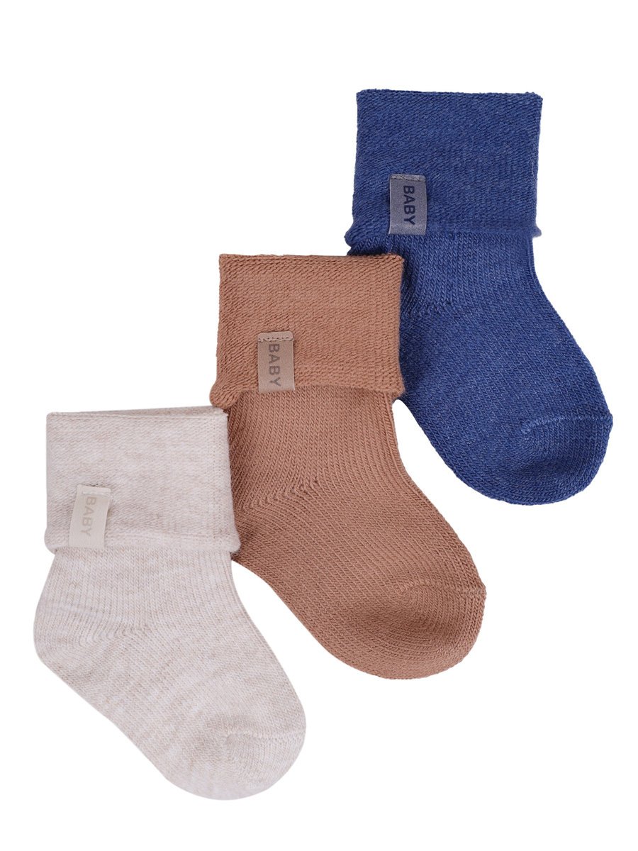 Skarpetki chłopięce skarpety niemowlęce bawełniane 3PAK 12-18 m-cy MYWAY