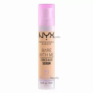 NYX Professional Makeup - BARE WITH ME - Concealer Serum - Korektor z serum - 9,6 ml - 04 - BEIGE - Korektory do twarzy - miniaturka - grafika 1