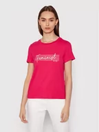 Koszulki i topy damskie - Vero Moda T-Shirt Feminist 10262918 Różowy Regular Fit - miniaturka - grafika 1