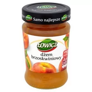 Łowicz DŻEM N/S BRZOSKWINIOWY 280 G - Syropy i koncentraty owocowe - miniaturka - grafika 1