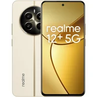 Telefony komórkowe - Realme 12 +  12/512GB 5G Beżowy - miniaturka - grafika 1