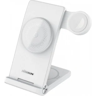 Stacja ładowarka indukcyjna Nillkin PowerTrio MagSafe do Apple iPhone Watch - Ładowarki do telefonów - miniaturka - grafika 1