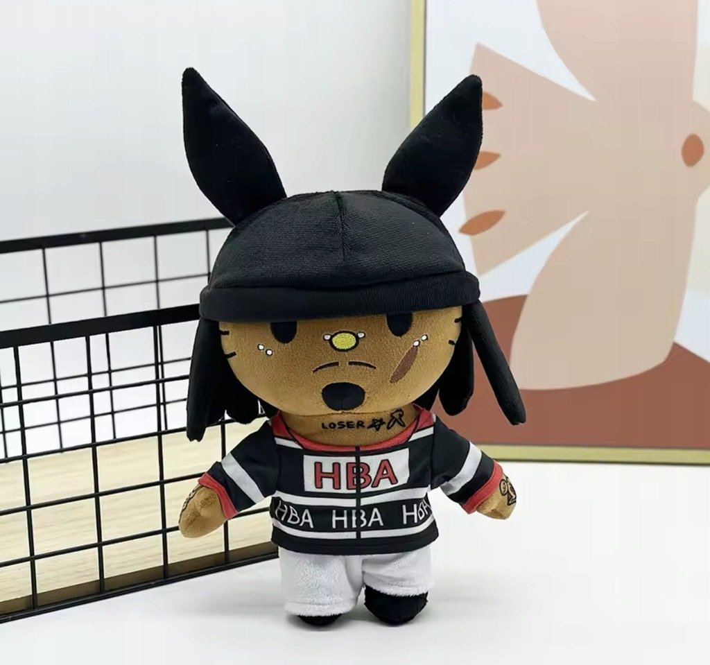 Pluszak Playboi Carti Hello Kitty Przytulanka Maskotka Rap prezent