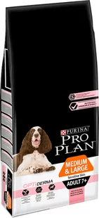 Purina Pro Plan Optiderma Adult 7+ Medium&Large Sensitive Skin 14 kg - Sucha karma dla psów - miniaturka - grafika 3