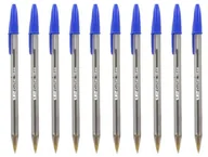 Długopisy - 10x Długopis BIC Cristal Large - niebieski - miniaturka - grafika 1