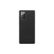Etui i futerały do telefonów - Samsung Silicone Cover do Galaxy Note 20 Black - miniaturka - grafika 1