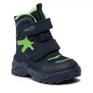 Buty dla chłopców - Śniegowce Superfit GORE-TEX 1-002022-8000 M Blue/Lightgreen - miniaturka - grafika 1