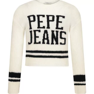 Swetry dla dziewczynek - Pepe Jeans London Sweter SAVIA | Regular Fit | z dodatkiem wełny - grafika 1
