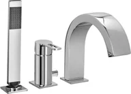 Baterie wannowe i prysznicowe - Paffoni Rubinetterie Bateria wannowa 3-otworowa - miniaturka - grafika 1