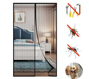 OK gotowa magnetyczna moskitiera na drzwi, okno na komary - Moskitiery - miniaturka - grafika 1