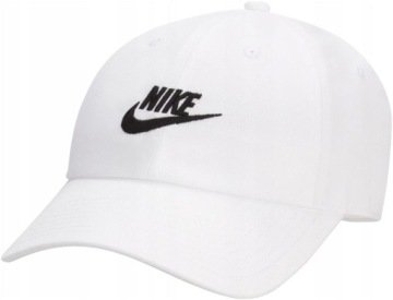 Czapka z daszkiem Bejsbolówka Nike Club Sportowa Regulowana Bawełniana S/m