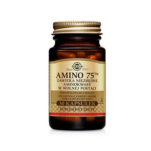 SOLGAR Amino 75 - 30vcaps. PL - Witaminy i minerały dla sportowców - miniaturka - grafika 1