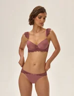Biustonosze - Biustonosz push-up Ofiel - fiołkowo-różowy (mauve) 65F - miniaturka - grafika 1