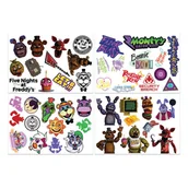 Figurki dla dzieci - five nights at freddy's tech sticker pack fanattik nalepki wlepki - miniaturka - grafika 1