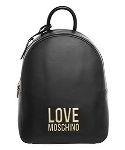 Love Moschino Damski plecak Zaino, rozmiar uniwersalny, czarny, jeden rozmiar - Plecaki - miniaturka - grafika 1