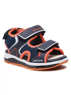 Buty dla dziewczynek - Geox Sandały B S.Todo B. A B150GA 0BC14 C4074 Granatowy - grafika 1