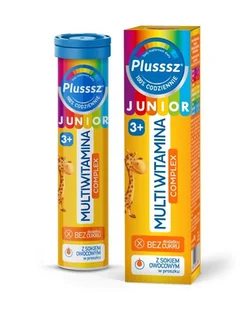 Polski Lek PLUSSSZ JUNIOR MULTIWITAMINA COMPLEX, 20 tabl. mus. - Witaminy i minerały - miniaturka - grafika 1