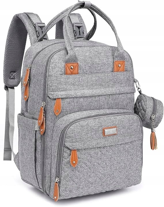 Plecak do przewijania torba niemowlęca 26L wodoodporny BabbleRoo