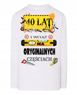 Longsleeve na Urodziny 40 Lat Prezent r.3XL - Koszulki męskie - miniaturka - grafika 1