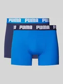 Majtki męskie - Obcisłe bokserki z detalem z logo w zestawie 2 szt. - miniaturka - grafika 1