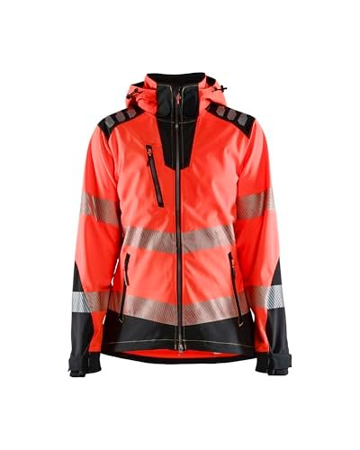 BLÅKLÄDER Kurtka softshellowa o wysokiej widoczności Damska kurtka softshell