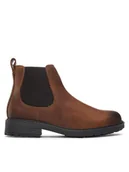 Botki damskie - Clarks Sztyblety Orinoco2 Lane 261747824 Brązowy - miniaturka - grafika 1