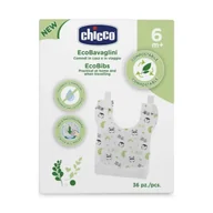 Zabawki interaktywne dla dzieci - Śliniaki jednorazowe kompostowalne 36szt 6m+ - Chicco - miniaturka - grafika 1