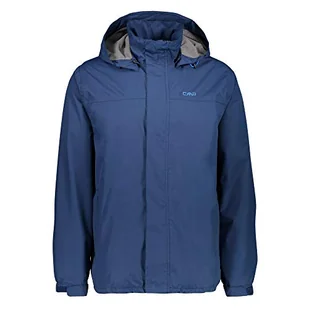 CMP Męska kurtka przeciwdeszczowa niebieski niebieski (Marine) 56 - Kurtki męskie - miniaturka - grafika 1