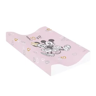Ceba Baby mata do przewijania miękka COSY 50x70 Disney Minnie & Mickey Pink - Przewijaki - miniaturka - grafika 1