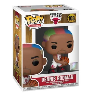 Funko POP! Basketball, figurka kolekcjonerska, Bulls, Dennis Rodman, 103 - Figurki kolekcjonerskie - miniaturka - grafika 1