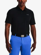 Koszulki męskie - Koszulka męska Under Armour  T2G Polo Black L - miniaturka - grafika 1