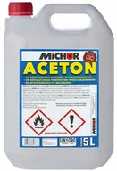 Chemia warsztatowa - Aceton Techniczny Zmywacz Rozpuszczalnik 5L Michor - miniaturka - grafika 1