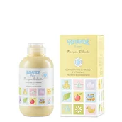 Kosmetyki kąpielowe dla dzieci - L'AMANDE - Szampon dla dzieci i niemowląt z witaminą E i ekstraktem z Mimozy, łagodny i nawilżający żel oczyszczający dla skóry wrażliwej, mydła w płynie miękkie i aksamitne włosy - Enfant, 200 ml - miniaturka - grafika 1