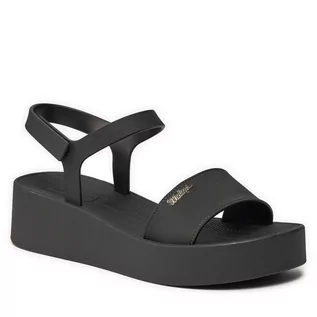 Sandały damskie - Sandały Melissa Melissa Sun Laguna Platform Ad 35755 Black AT188 - grafika 1