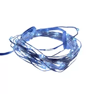 Oświetlenie świąteczne - LAMPKI DRUCIKI 50 MIKRO LED NA BATERIE DEKORACYJNE - miniaturka - grafika 1