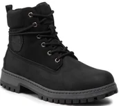 Botki damskie - Botki męskie Big Star KK174206 Czarne (5900714583095) - miniaturka - grafika 1