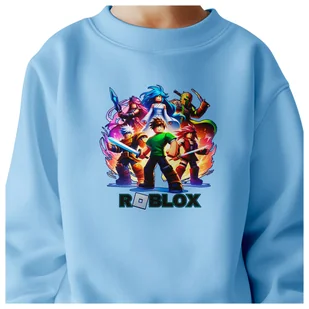 BLUZA DZIECIĘCA ROBLOX DLA CHŁOPCA DZIEWCZYNKI 146-152 - Bluzy dla dziewczynek BLUZA DZIECIĘCA ROBLOX DLA CHŁOPCA DZIEWCZYNKI 146-152 - Bluzy dla dziewczynek - miniaturka - grafika 1