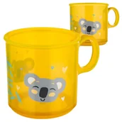 Kubki dla dzieci - Canpol Babies Plastikowy Kubeczek Cute Animals 12m+ Antypoślizgowy - miniaturka - grafika 1