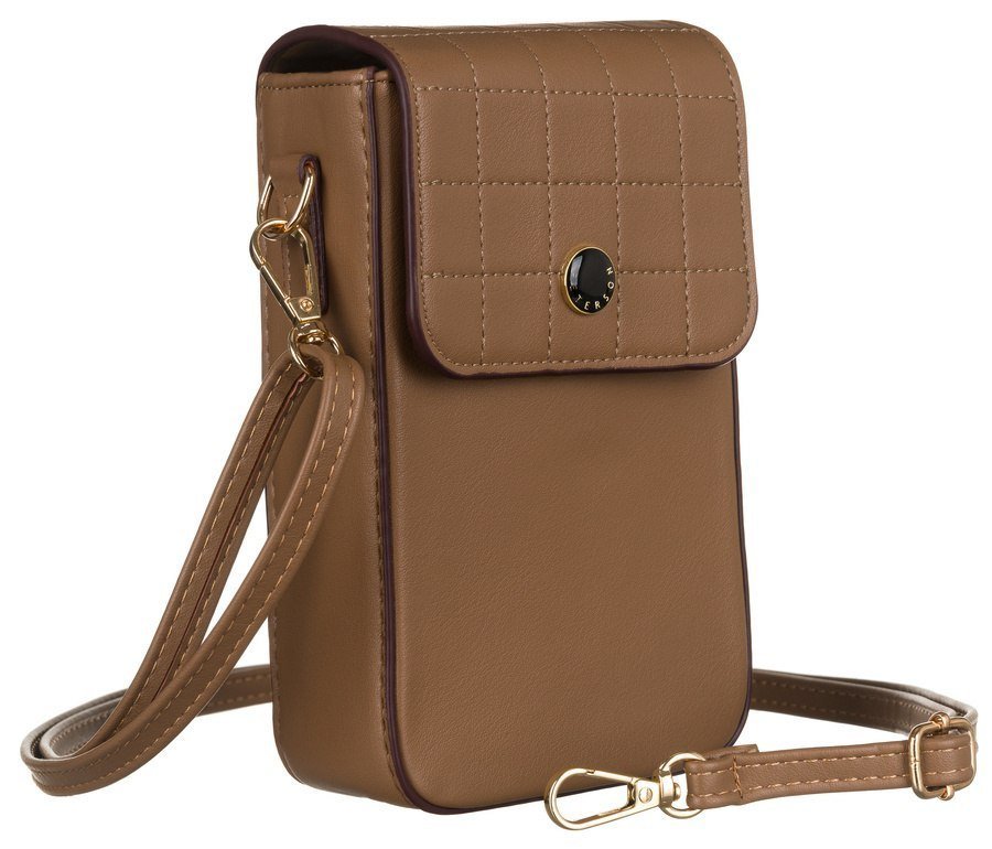 Mini torebka-portfel ze skóry ekologicznej Peterson